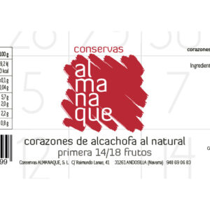 Alcachofa Entera Primera 14/18 Frutos Fr.720ml Sin Aditivos - Imagen 2